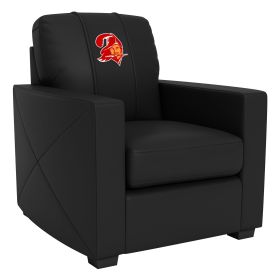 Silver Club Chair with Tampa Bay Buccaneers Classic Logo