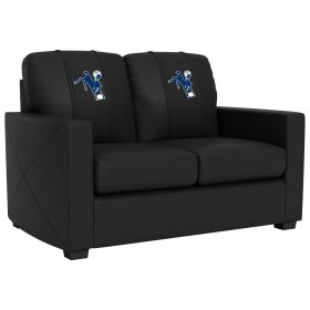 Silver Loveseat with Indianapolis Colts Classic Logo