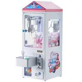 Claw Machine, 0-3' Jaw Diameter 0-5' Jaw lifting, Crane Prize Grabber Commercial Arcade Game Toys, Cool Fun Grab-And-Win Machine w/ Light and Sou