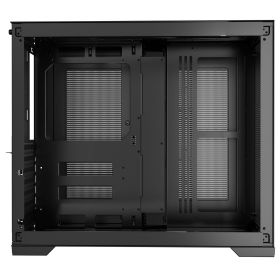Mid-Tower PC Case, Dual Chamber, Gaming Computer Case with Tempered Glass Panels, Magnetic Dust Filter, Cable Management