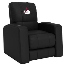 Relax Home Theater Recliner with Arizona Cardinals Classic Logo (Material: Top Grain Leather *Custom Order 8 Week Lead time No Returns*)