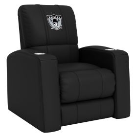Relax Home Theater Recliner with Las Vegas Raiders Classic Logo (Material: Commercial Grade Synthetic Leather)