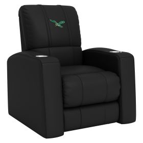 Relax Home Theater Recliner with Philadelphia Eagles Classic Logo (Material: Top Grain Leather *Custom Order 8 Week Lead time No Returns*)