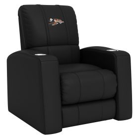 Relax Home Theater Recliner with Cincinnati Bengals Classic Logo (Material: Commercial Grade Synthetic Leather)